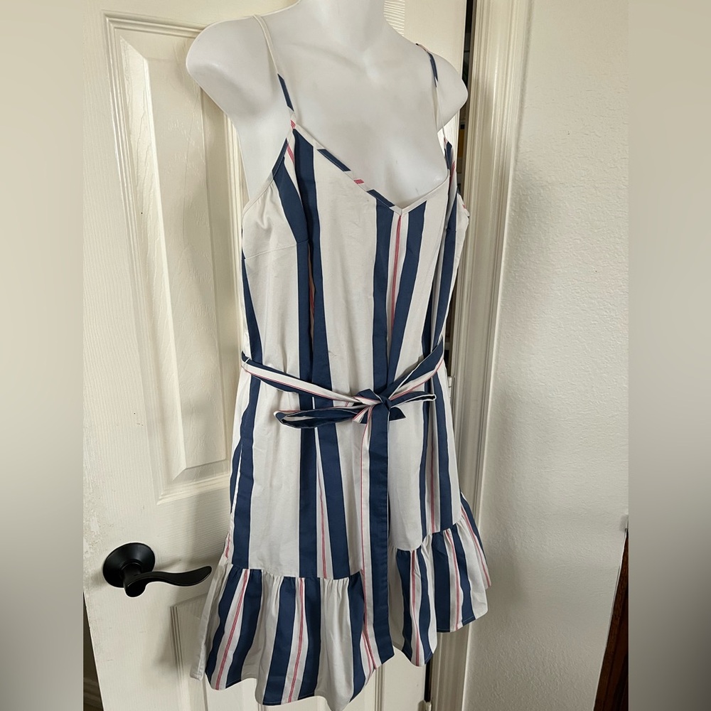 Banana Republic Striped Mini Dress 12 - Picture 3 of 12
